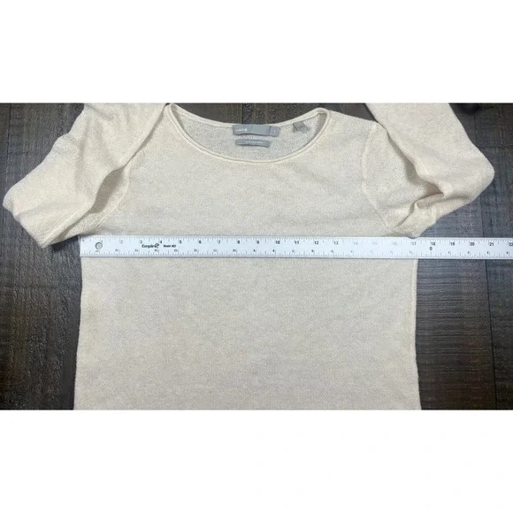 VINCE Women's 100% Cashmere Sweater, Beige, Size XS - Picture 2 of 7
